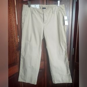 Gap cropped low waist pants 8R